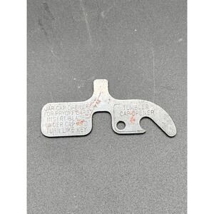 Vintage Heinz 57 Jar Tumbler Cap Opener Tool Metal Pry Off Bottle‎ Kitchen Tool